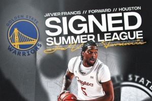 队记：勇士和前锋贾维尔-弗朗西斯签下Exhibit 10训练营合同